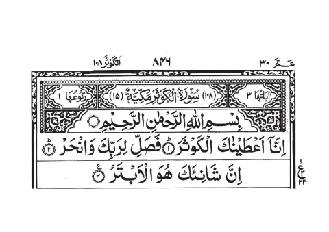 Surah Al-Kawthar cover