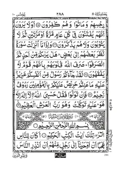 Surah Yunus cover