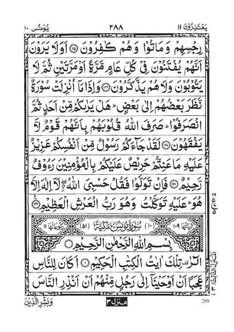 Surah Yunus cover