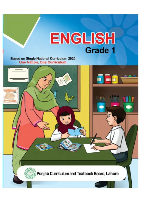 English Grade 1 — Single National Curriculum (2022-23) cover