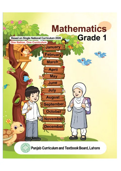 Mathematics Grade 1 — Single National Curriculum (2022-23) cover