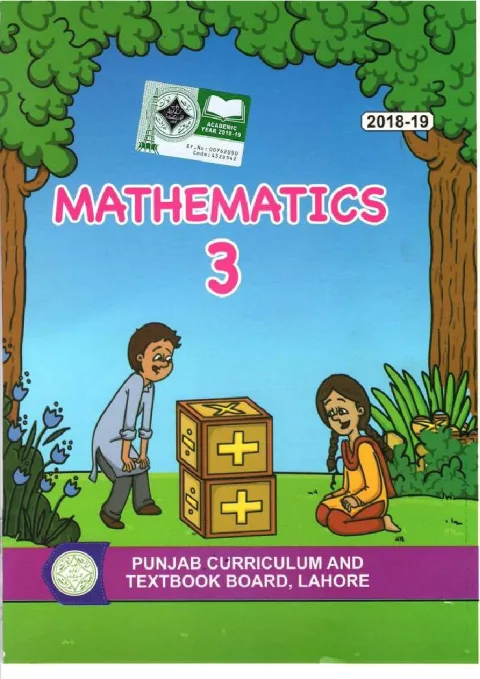Mathematics 3 (English Medium) (2018-19) cover