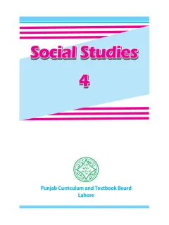 Social Studies 4 (English Medium) (2018-19) cover