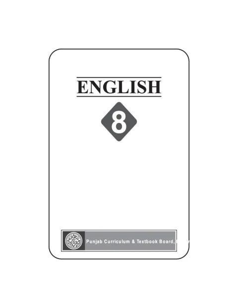 English 8 (2018-19) cover