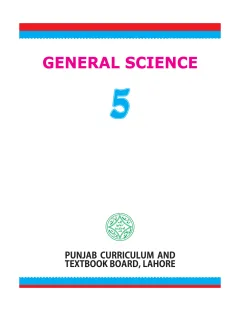General Science 5 (English Medium) (2018-19) cover