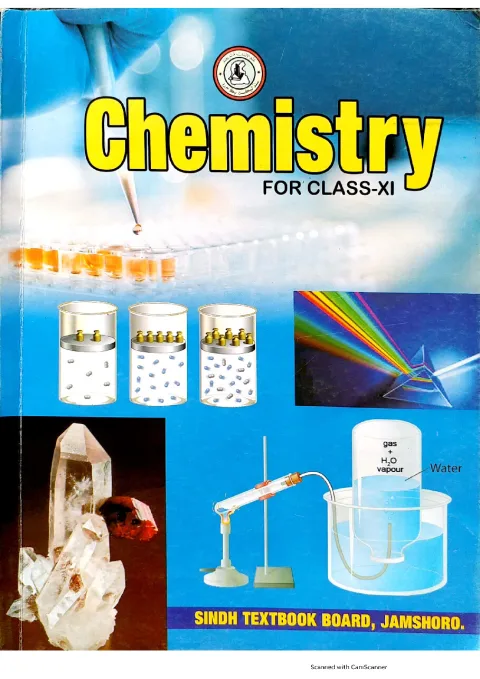 Chemistry 11 — Sindh Textbook Board (2019) cover