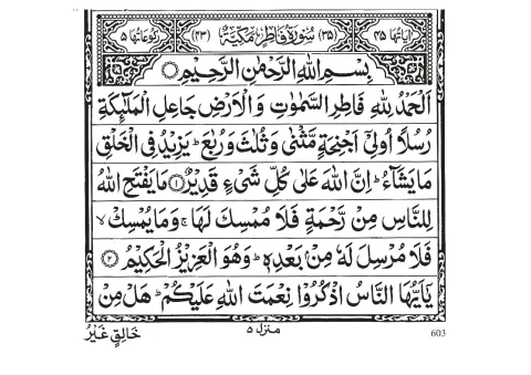 Surah Fatir cover