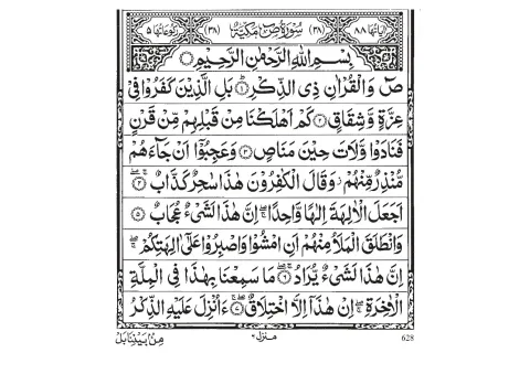 Surah Sad cover
