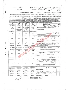Computer Science 9th Class Past Paper 2024 — Sargodha Board cover