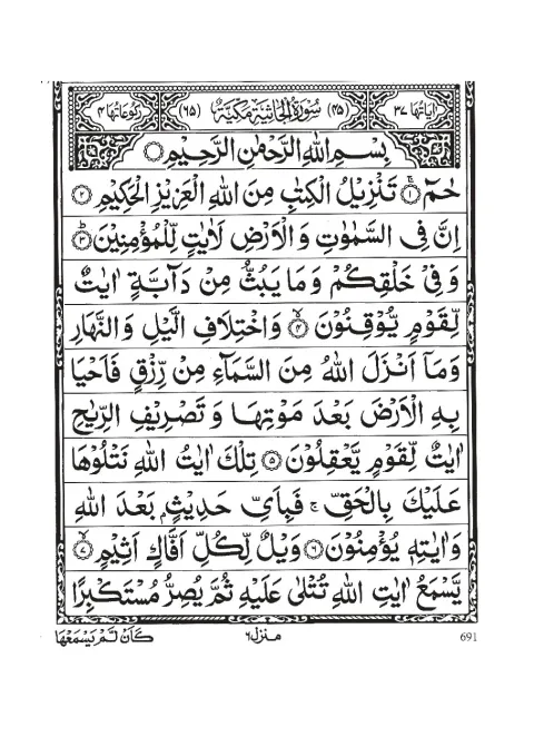 Surah Al-Jathiyah cover