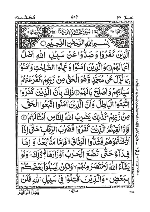 Surah Muhammad cover