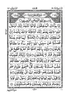 Surah Al-Munafiqun cover