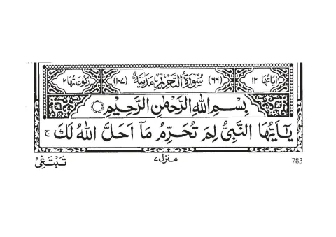 Surah At-Tahrim cover
